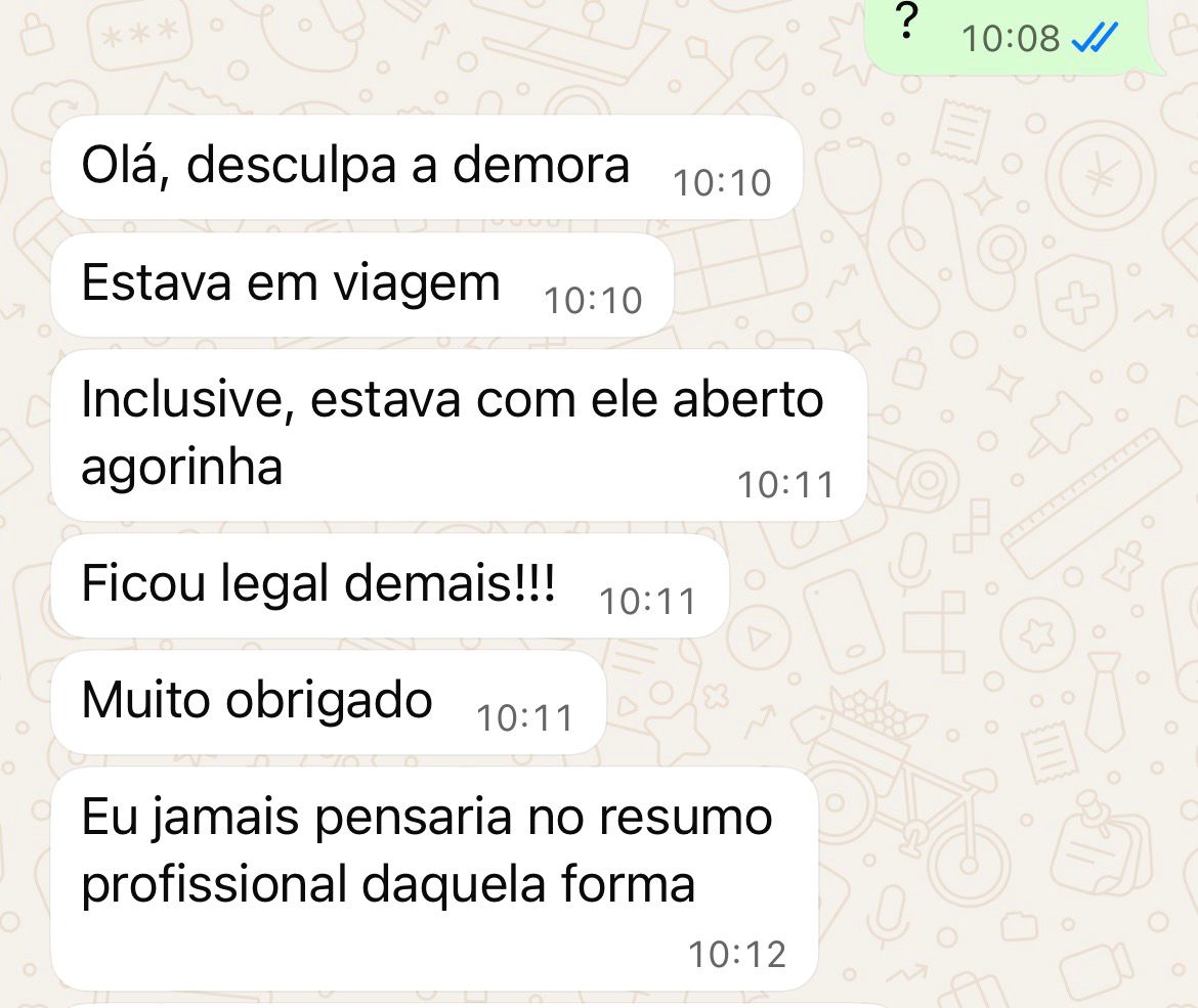 Feedback de cliente 2